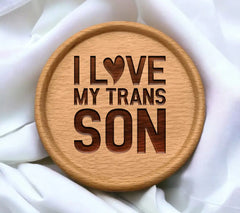 I Love My Trans Son SVG - Pride Design SVG