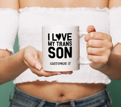 I Love My Trans Son SVG - Pride Design SVG