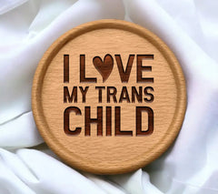 I Love My Trans Child - SVG Design SVG