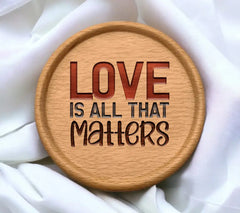Love Is All That Matters SVG - Pride Design SVG