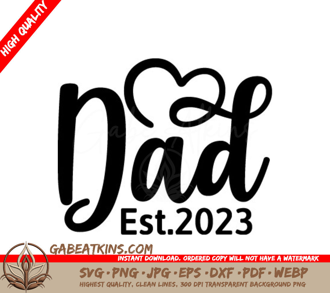 Pride Mom Dad Baby Heart SVG Cut File SVG