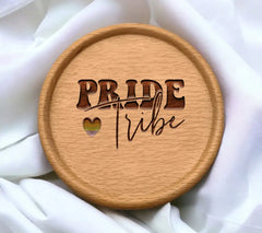Rainbow Heart Pride Tribe Design - SVG SVG