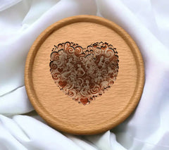 Disney Princesses Heart Shape SVG - Drawing SVG