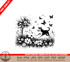 Puppys Blossom Playground SVG