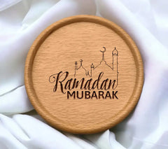 Ramadan Mubarak Mosque SVG - Drawing SVG