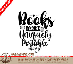 Portable Magic Book SVG SVG