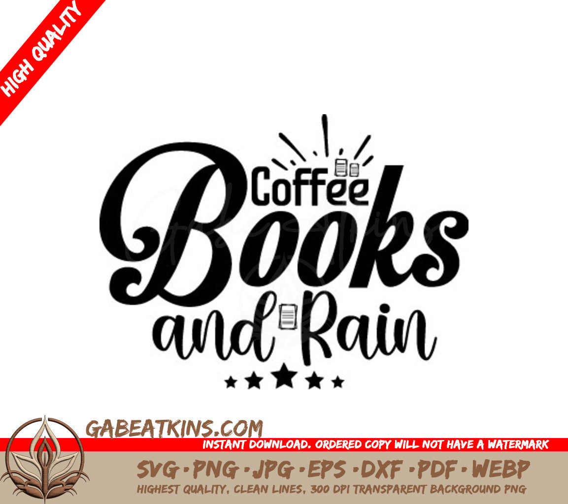 Coffee Book SVG SVG