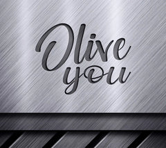 Olive You SVG - Reindeer Design SVG