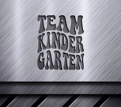 Team Kindergarten Retro SVG Design SVG
