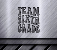 Retro Sixth Grade Team SVG - Design SVG