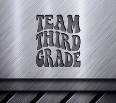 Retro Third Grade Team SVG - Design SVG