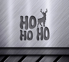 Retro Christmas Reindeer Ho Ho Ho SVG Cut File SVG