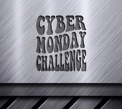 Retro Cyber Monday Challenge SVG Design - SVG