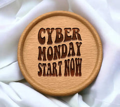 Retro Cyber Monday Start Now SVG - Sign SVG