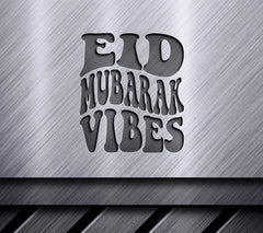 Retro Eid Mubarak Vibes SVG - Perfect for Al-Adha SVG