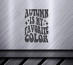 Retro Fall Autumn Is My Favorite Color SVG Design SVG