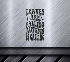 Falling Leaves Autumn SVG - Retro Design SVG