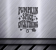 Pumpkin Spice Everything Retro SVG - Sign SVG