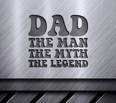 Retro Dad The Man The Myth The Legend SVG Cut File SVG