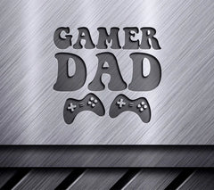 Retro Gamer Dad SVG Design - Controllers SVG