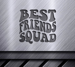Best Friends Squad Retro SVG Design SVG