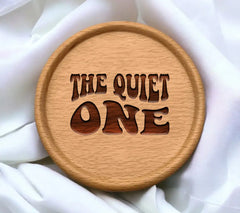 Retro The Quiet One SVG Design - Friendship Design SVG