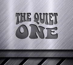 Retro The Quiet One SVG Design - Friendship Design SVG