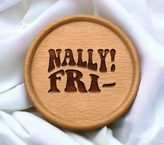 Retro Funny Nally Fril Design SVG - SVG