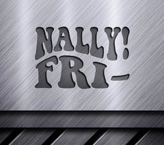 Retro Funny Nally Fril Design SVG - SVG