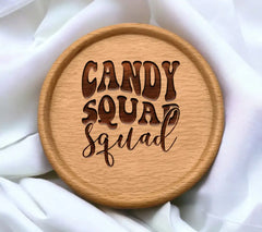 Retro Halloween Candy Squad SVG Design - SVG