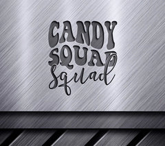 Retro Halloween Candy Squad SVG Design - SVG