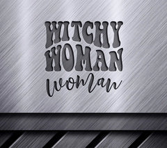 Retro Witchy Woman SVG -  Text Design SVG