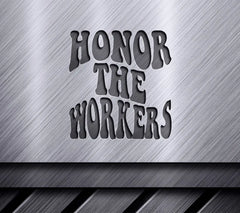 Retro Labor Day Honor the Workers Design SVG SVG