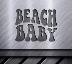 Retro Summer Beach Baby SVG Cut File - Design SVG