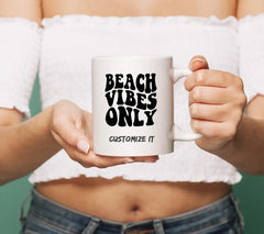 Retro Beach Vibes Only SVG - Sign SVG