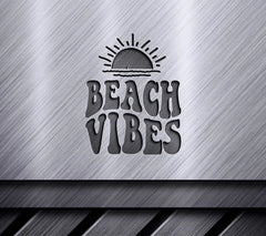 Sunset Beach Vibes SVG Retro Summer Design SVG