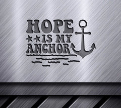 Retro Summer Anchor Hope SVG - Design SVG
