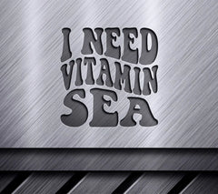 I Need Vitamin Sea Retro Summer SVG SVG
