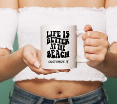 Life Is Better At The Beach Retro SVG Design SVG