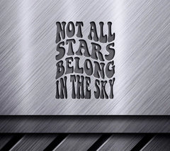 Retro Summer Not All Stars Belong In The Sky SVG SVG