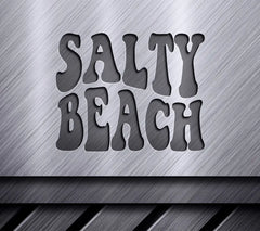 Retro Summer Salty Beach Design SVG - SVG