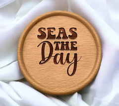 Retro Summer Seas The Day SVG Design - SVG