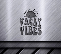Retro Sunset Vacay Vibes SVG Design - SVG