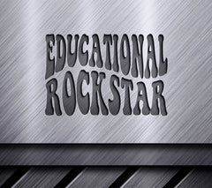 Retro Teacher Rockstar SVG Design SVG