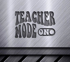 Retro Teacher Mode SVG Design - SVG