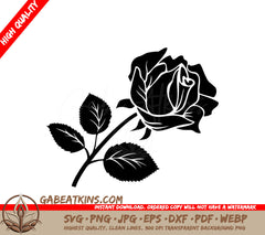 Rose SVG Clipart SVG