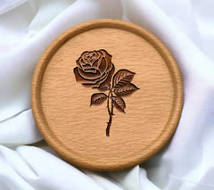 Rose SVG with Thorns SVG