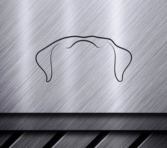 Rottweiler Ears SVG Clipart SVG