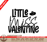 Miss Valentine SVG Design SVG
