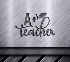 Teacher Leaf SVG SVG
